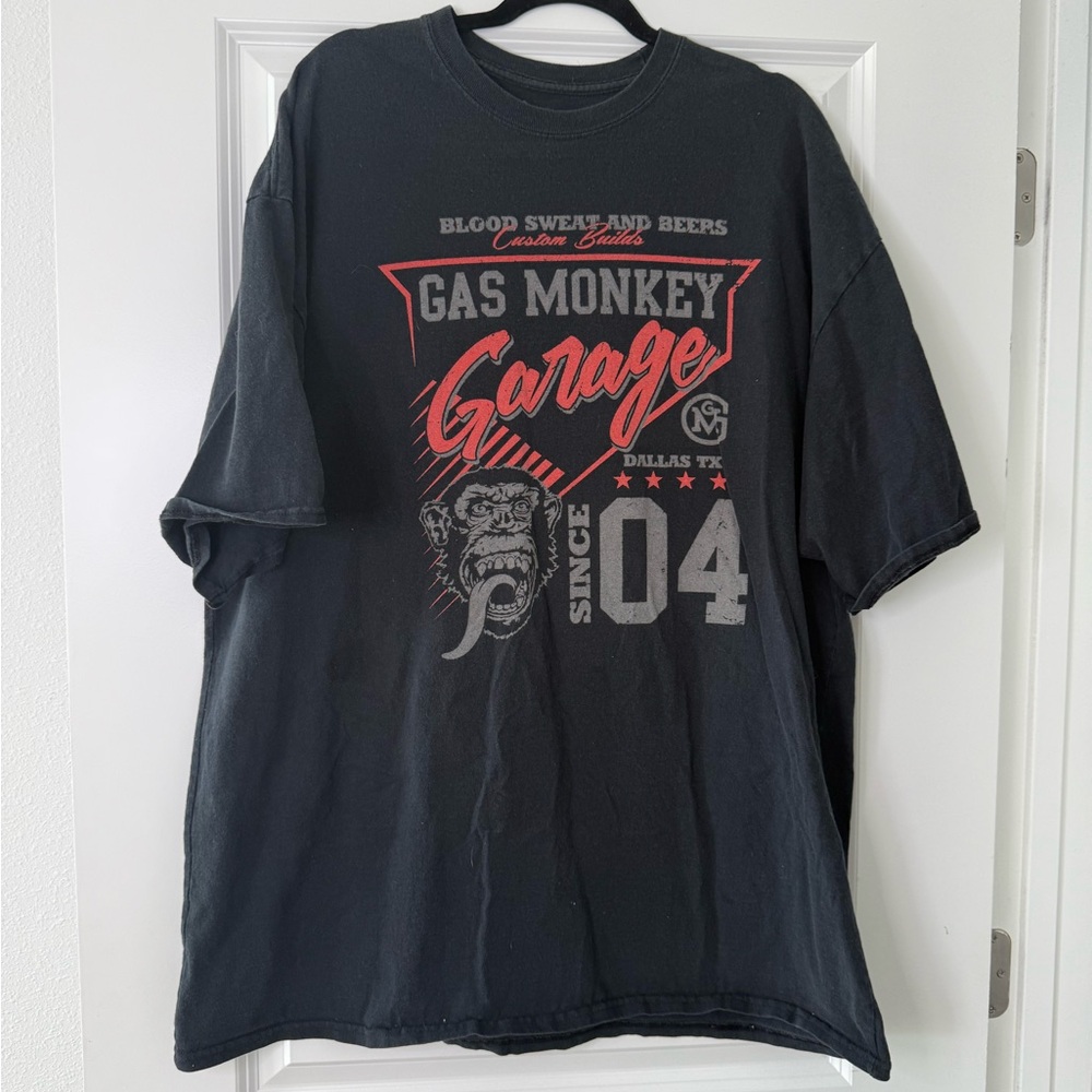 Gas Monkey Garage Black T-Shirt